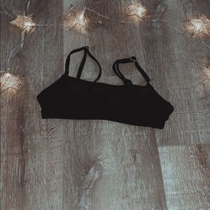 Casual black bikini top with great quality!